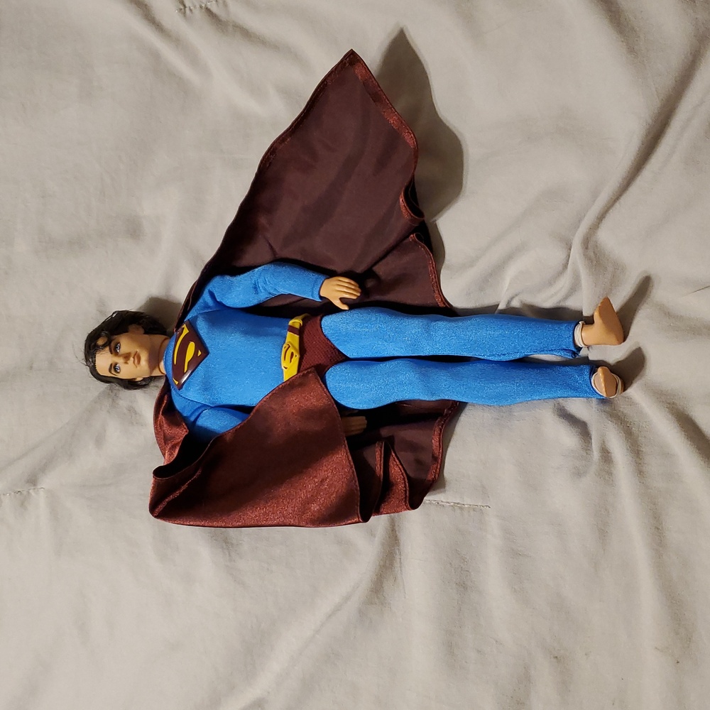 Superman Doll DC Marvel Figure with Cape